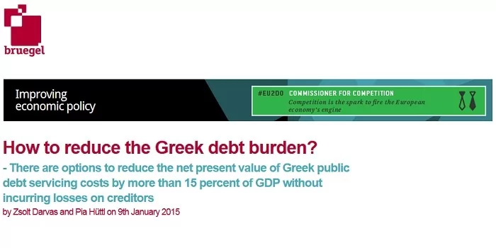 HOW TO REDUCE THE GREEK DEBT BURDEN?