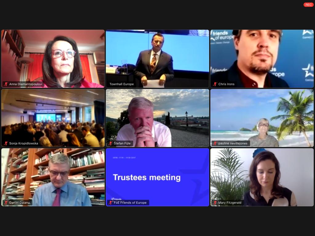 Friends of Europe Board of Trustees meeting 2020