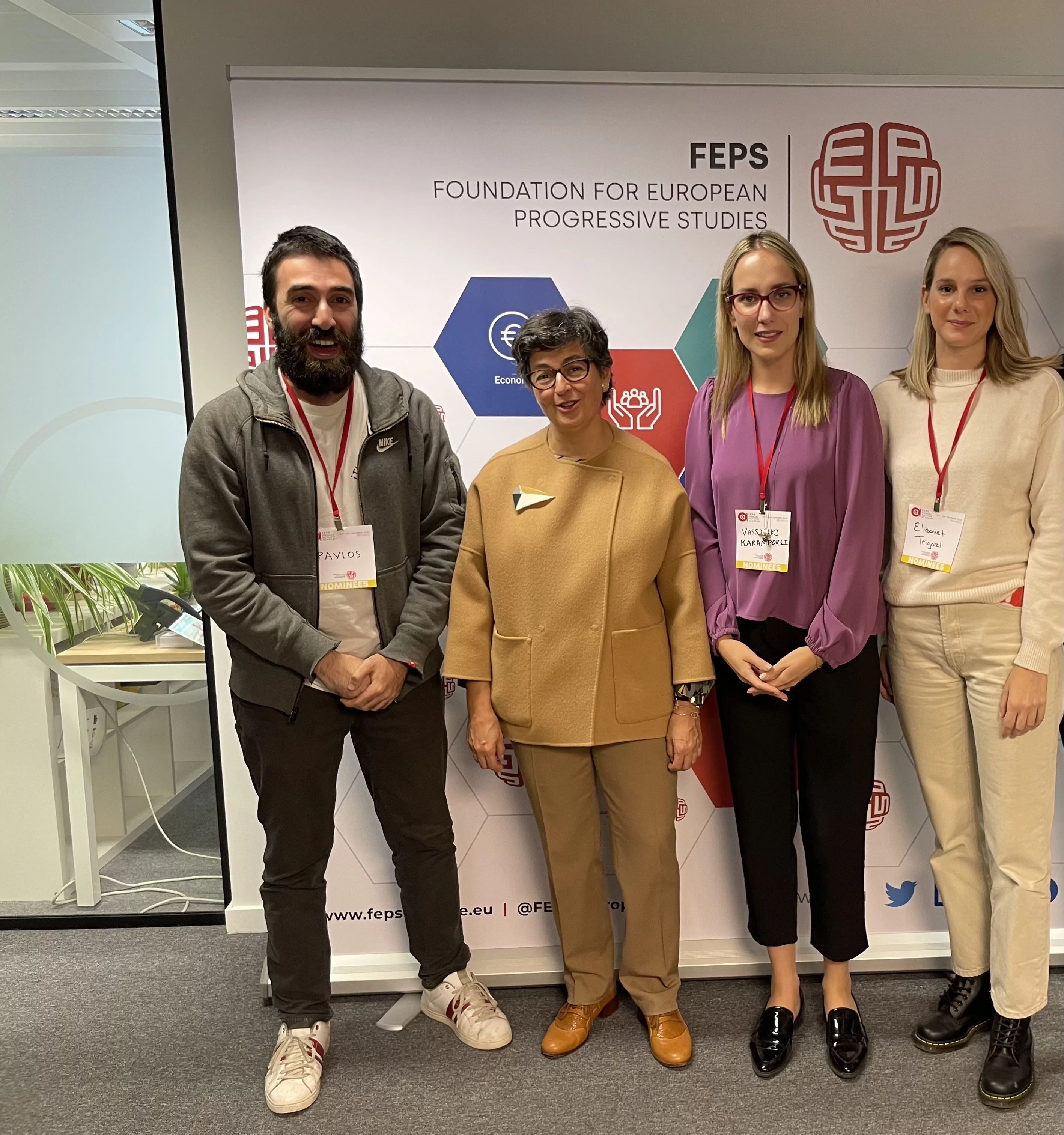 Diktio-Network’s delegation at the 4th FEPS Annual Autumn Academy in Brussels